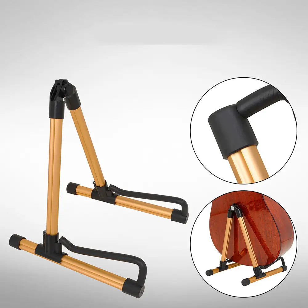 Durable Guitar Floor Universal Stand For Musical Instruments Stringed Music Wear-Resistant Bracket Display Rack Stand Holder