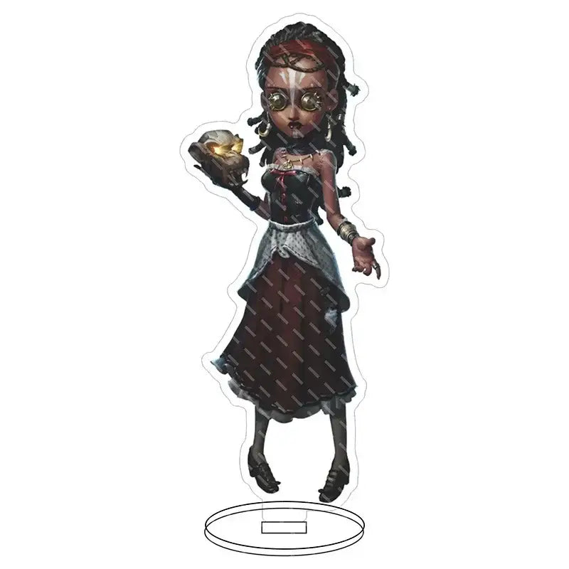 Hip Hop Anime Identity V DIY Stand Acrylic Game Figure Lucky Guy Reznik Emma Woods Helena Adams Model Plate Desk Decor Toy Doll