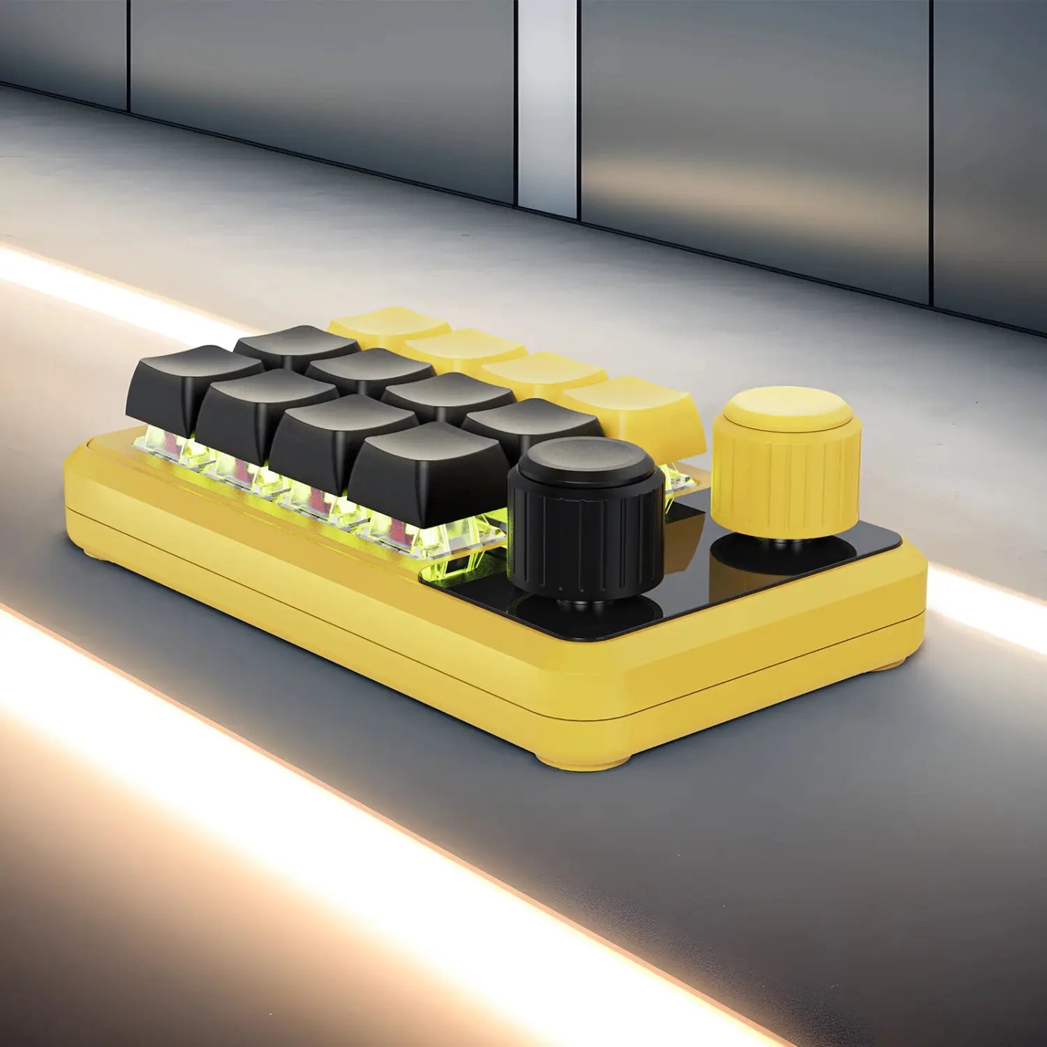 Programming Macro Custom Knob Keyboard RGB 3 Key Copy Paste Mini Button Photoshop Gaming Keypad Mechanical Hotswap Macropad