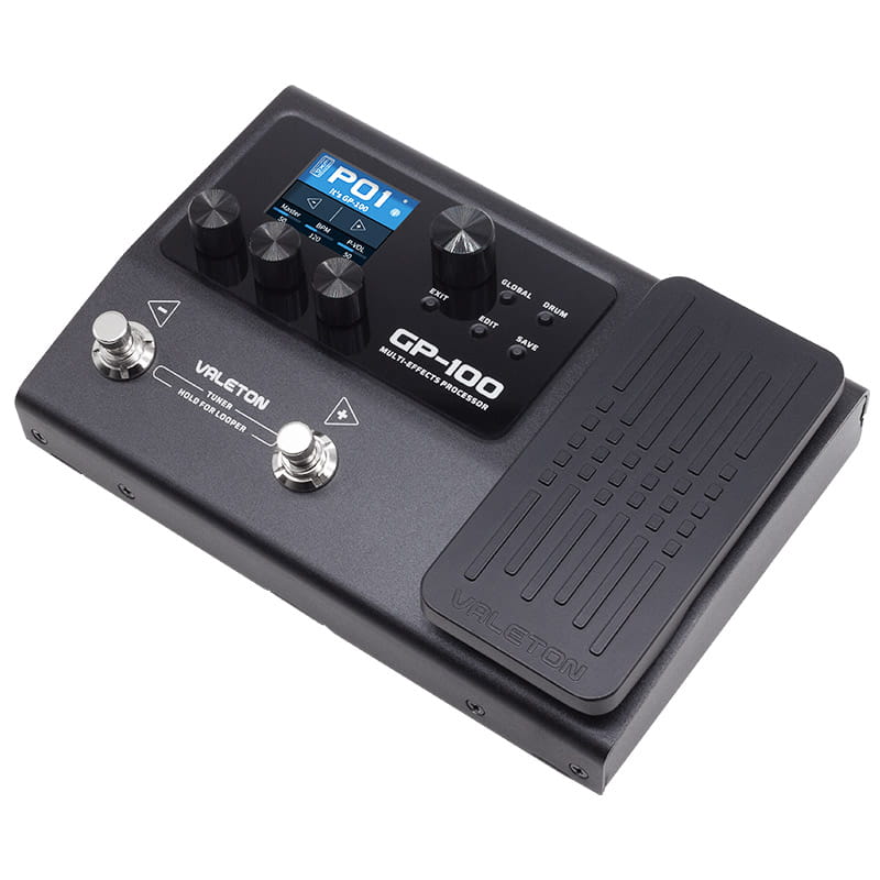 VALETON GP-100 Multi Electric Guitar Comprehensive Effects Acoustic Guitar Bass Drum Machine Rhythm Phrase Loop IR