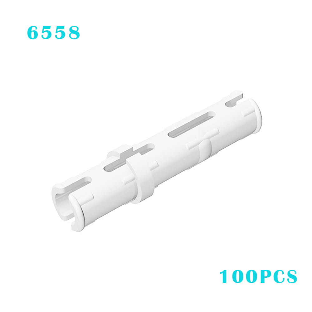100pcs 6558 Pin 3L with Friction Ridges Bricks Toys For Technical MOC Buildings Blocks Compatible High-Tech DIY Christmas Gifts