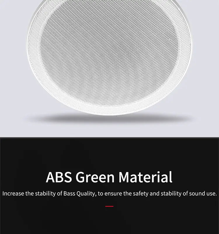 4-5Inch Built-in Amplifier Full Range Bluetoothback Cover Home Theater Background Music Good Quality Ceiling Speaker