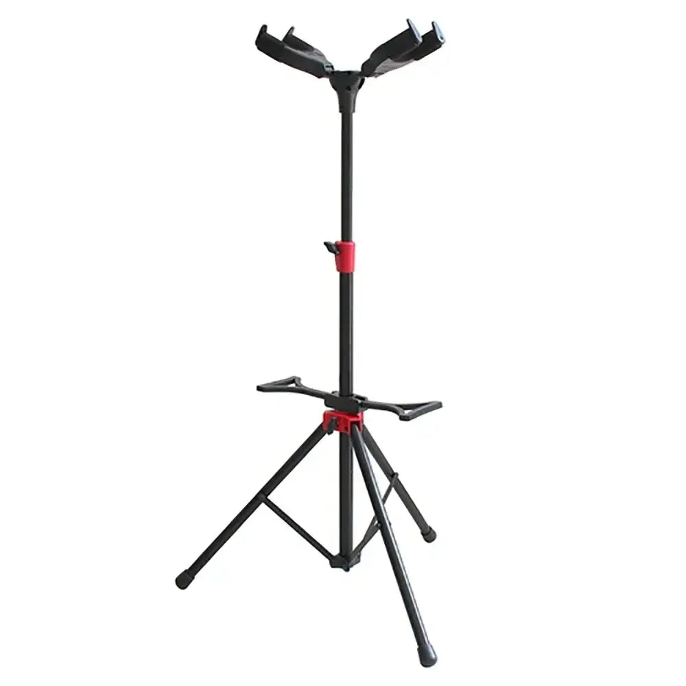Flanger FL-08D Guitar Stand Dual Head Metal Upright Bracket for Guitar Bass Violin Ukulele Banj Parts & Accessories