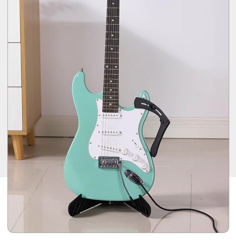 Aluminum Alloy Electric Guitar Practice Stand Portable Piano Practice Stand Adjustable Anti-slip Musical Instrument Accessories