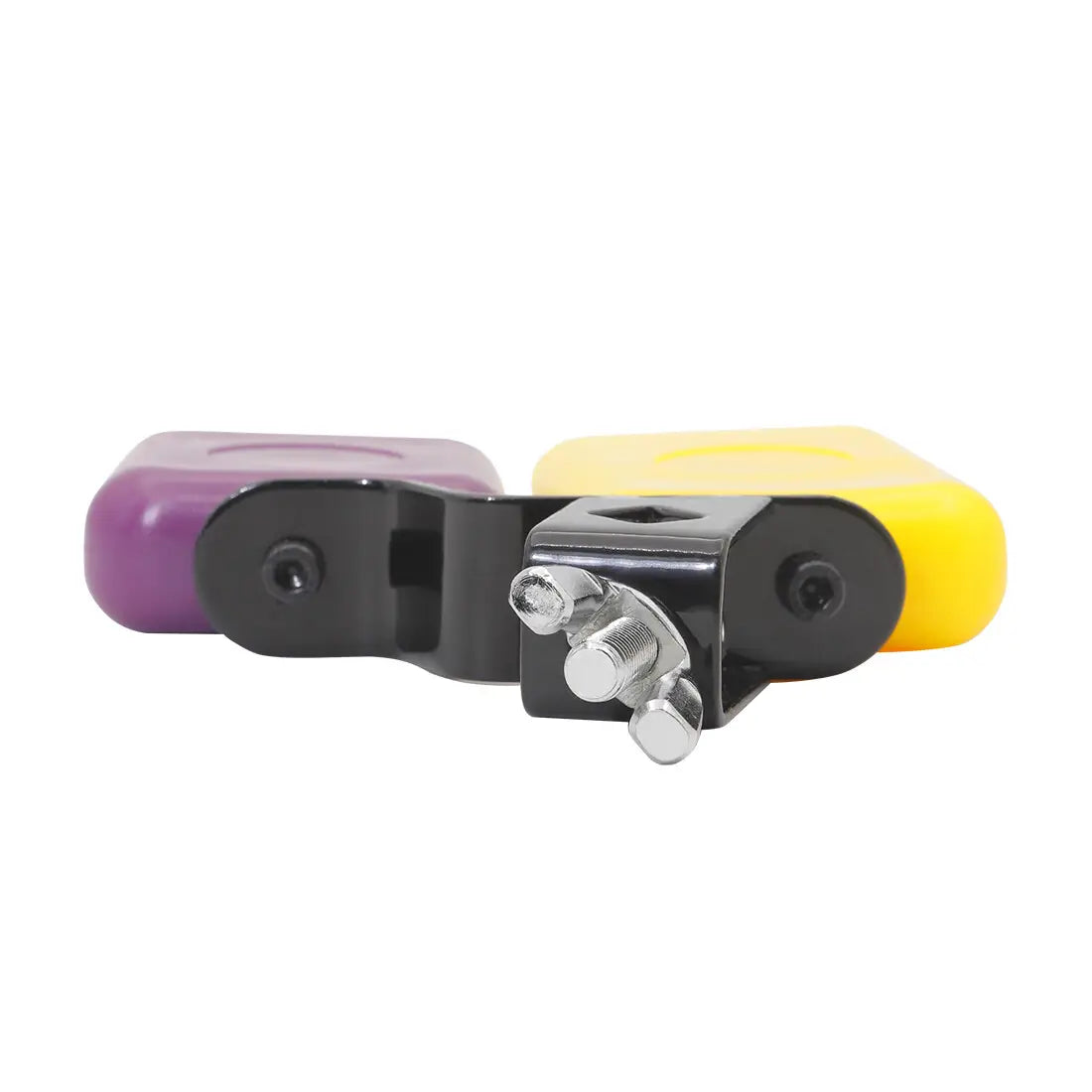 IRIN Double Sambago Bell Latin Music Yellow Purple Cowbell High Low Sound Knocker Drum Percussion Instrument Part Accessories