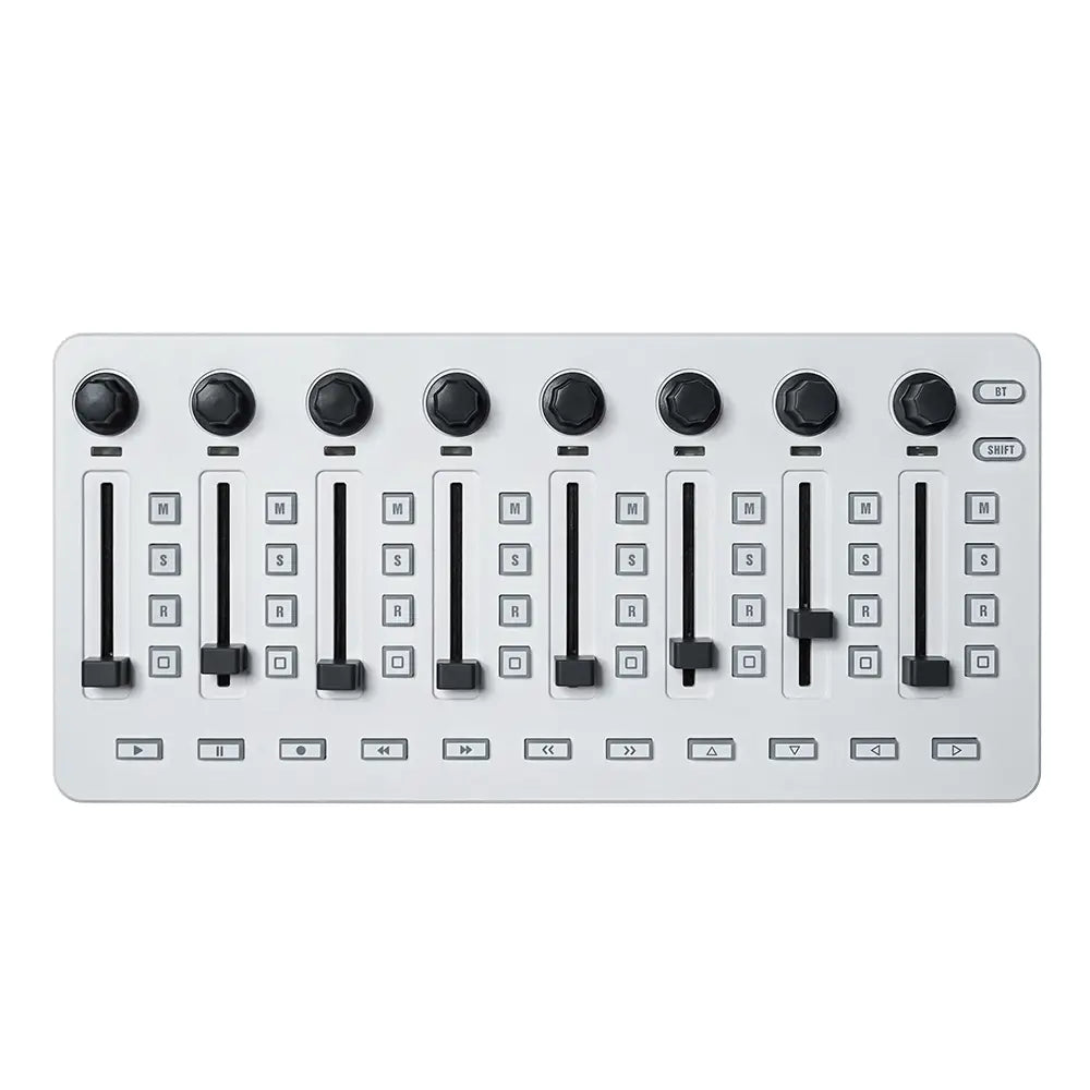 M-VAVE SMC-Mixer Wireless MIDI Controller Mixing Console BT Connection USB Controller Mixer for Most Electroacoustic Instruments