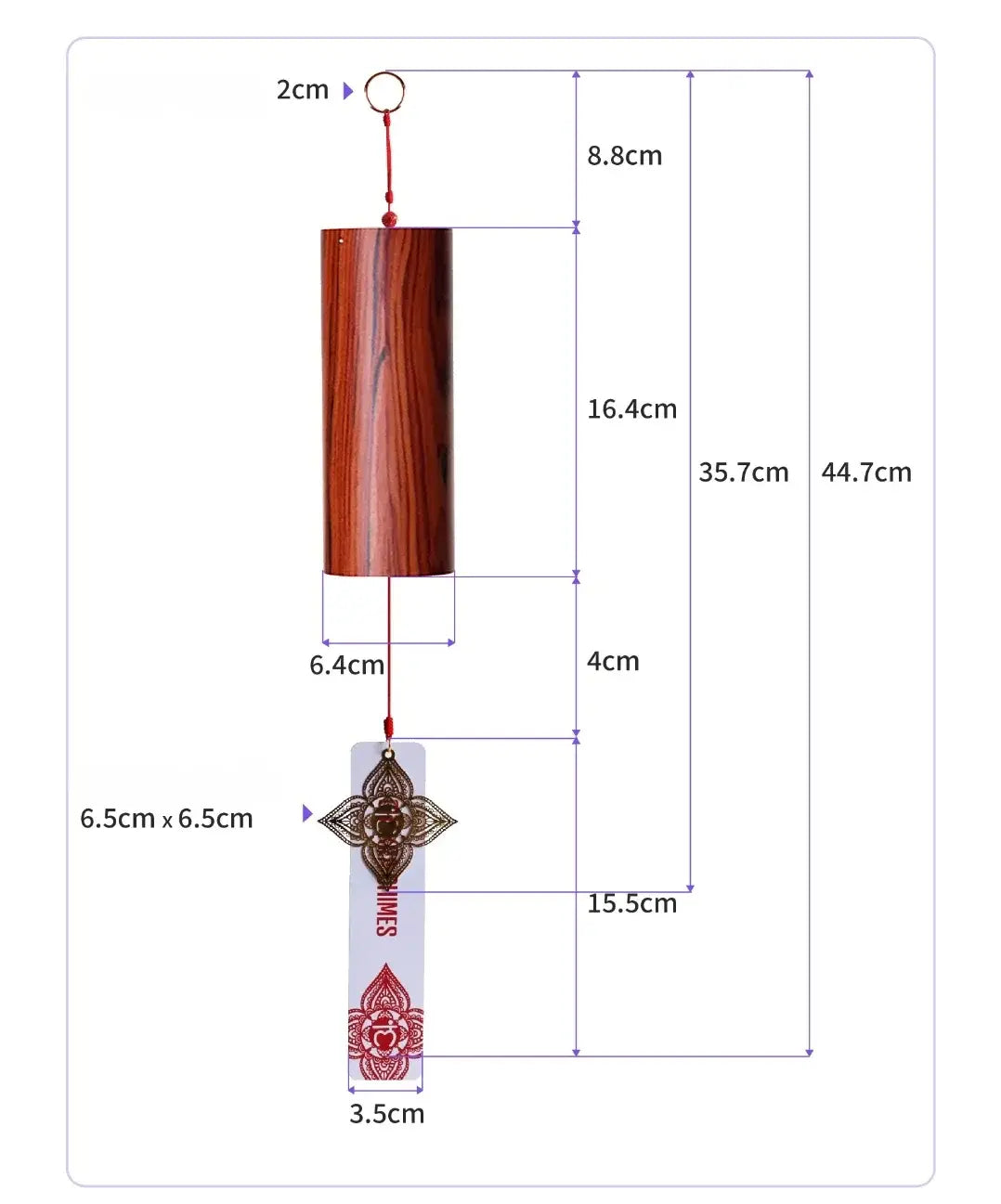 Seventh Chord Wind Chime Landscape Sound Bells Meditation Yoga Japanese Diatonic Bells Instruments Outdoor Chakra Hand Bell