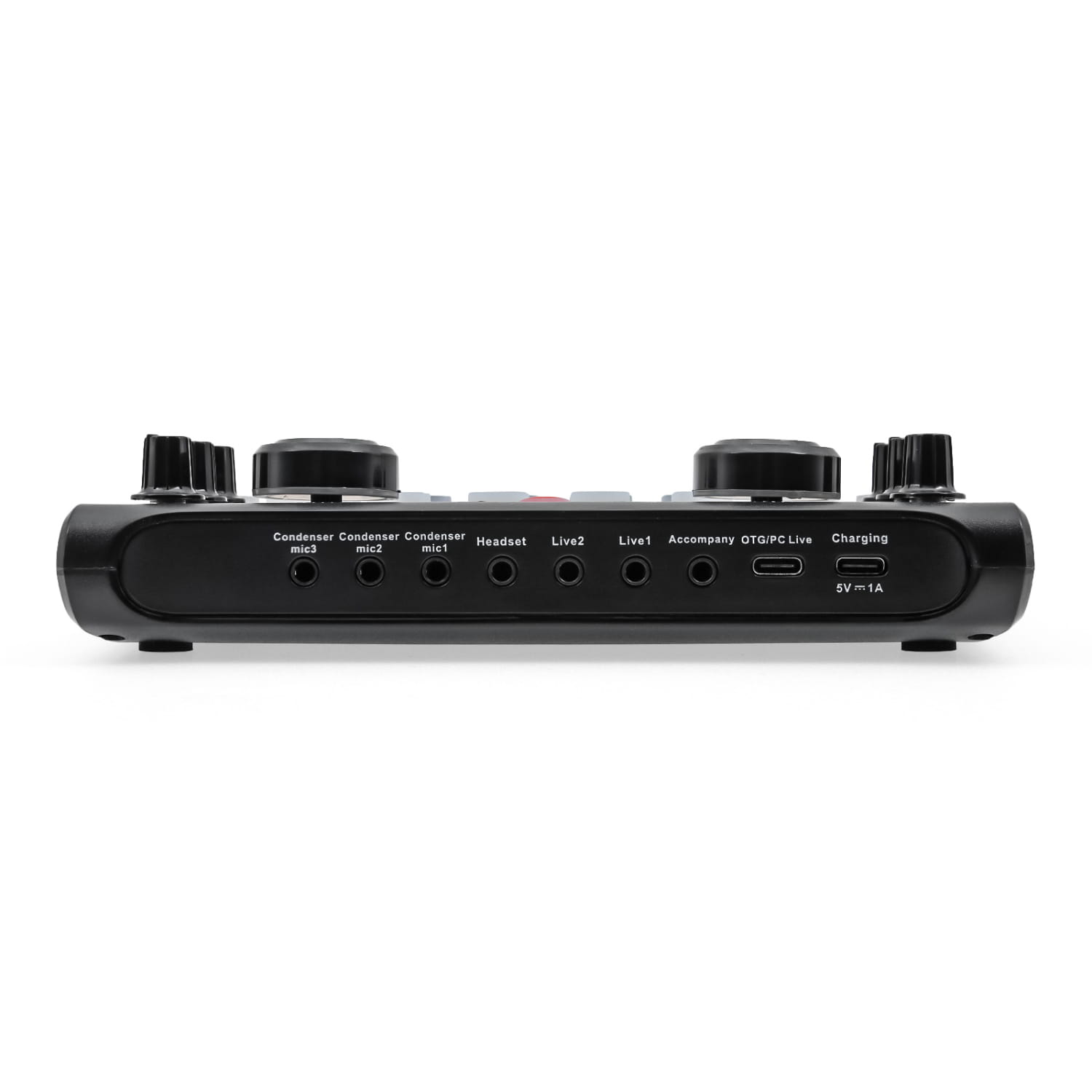 X60 Sound Card English Version Professional Sound Cards Audio Mixer For Karaoke Broadcast KTV Singing Live Sound Studio Mixer
