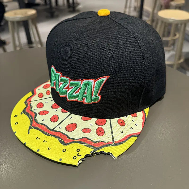 Hip-Hop Hat for Men Spring and Autumn Big Head Flat Brim for Women Celebrity Baseball Cap Summer Street Dance Student Hat