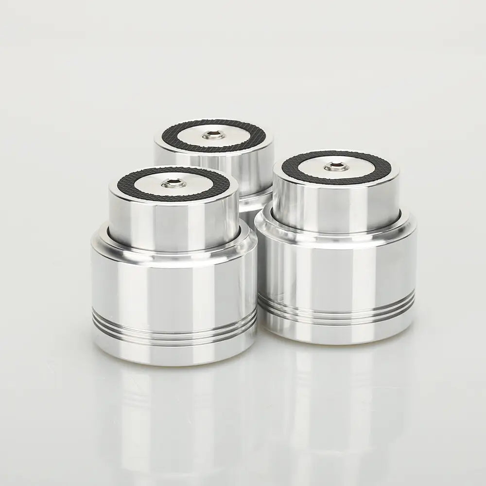 Aluminum Alloy Maglev Float Speaker Stand Spikes Discs Base Foot Support for Amplifier Turntable CD Player Computer DAC