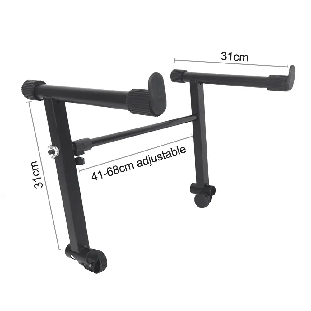 Electronic Piano Stand Riser Exquisite Workmanship Universal X Style Adjustable Keyboard Stand Musical Instrument Accessory