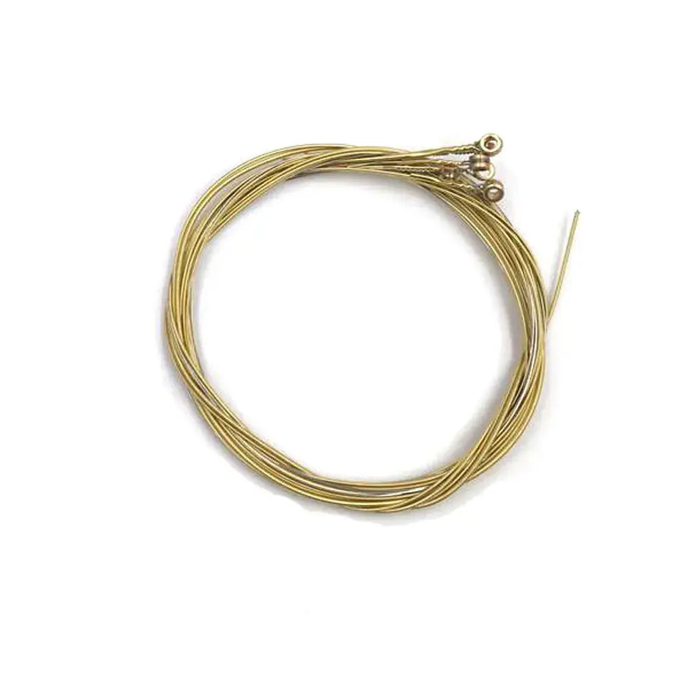 6pcs/set Universal Acoustic Guitar String Brass Hexagonal Steel Core Strings For Musical Instruments Guitars Strings Guitar Part