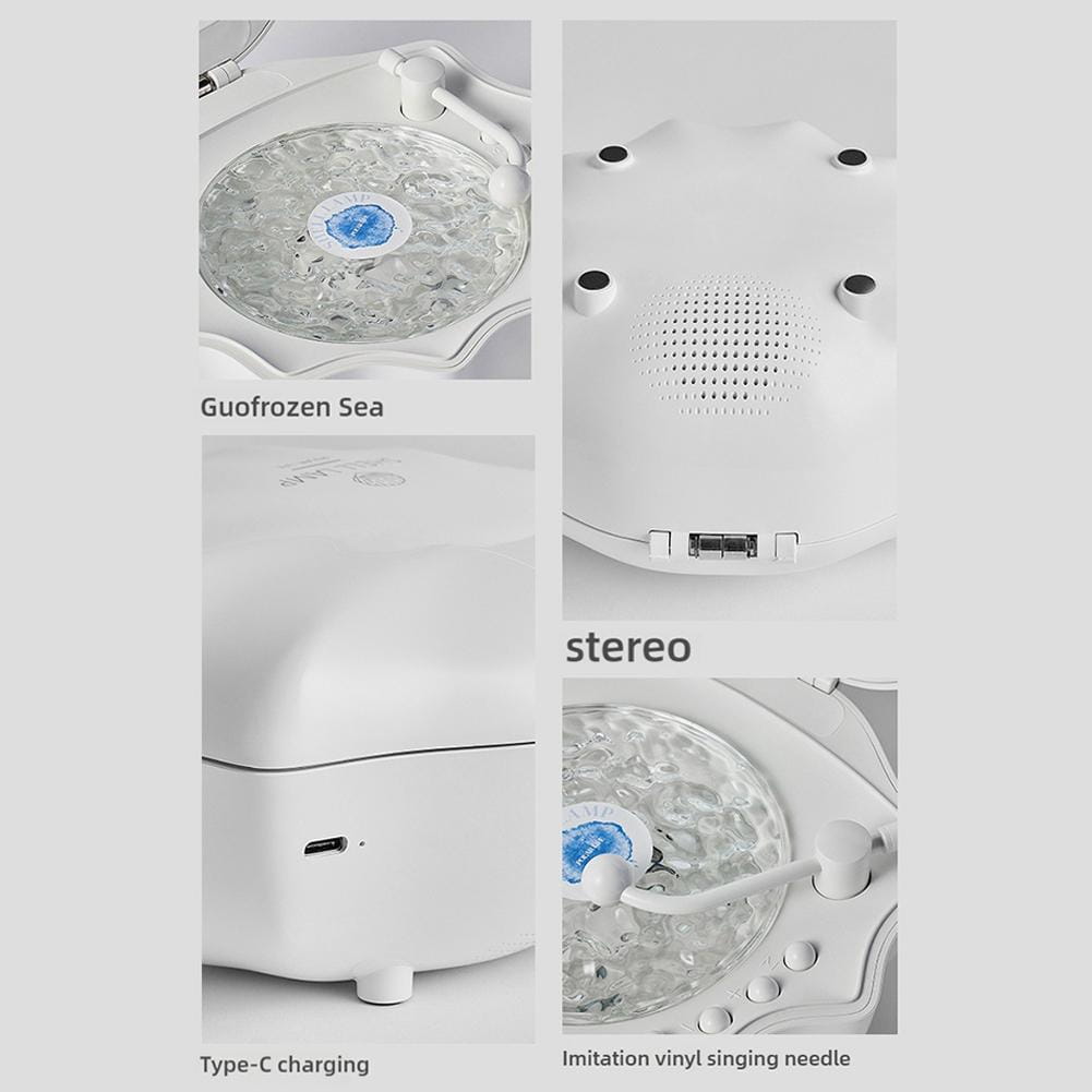 Creative Shell Light Wireless Bluetooth Speaker High-quality Subwoofer Sleeping Desktop Ornaments Romantic Gift For Friends
