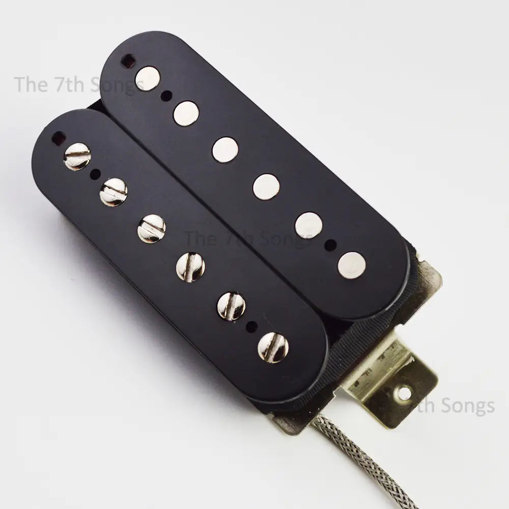1959 PAF G Alnico 4 Alnico 5 Humbucker LP Electric Guitar Pickup Plain Enamel Wire 49.2mm Spacing 2-Conductor Braided Leadd