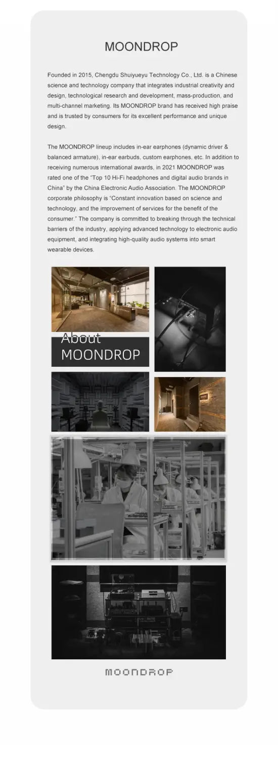 MOONDROP CHU II / CHU 2 Performance Dynamic Driver Earphone IEMs Interchangeable Cable In-Ear Headphone HiFi Music Earbuds