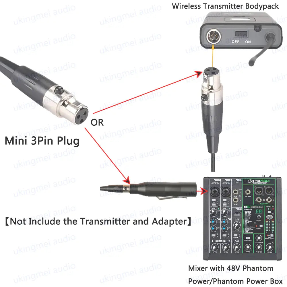 Professional Musical Instrument Condenser Gooseneck Microphone System For Guitar Saxophone Violin Piano Cello Bass Clarinet