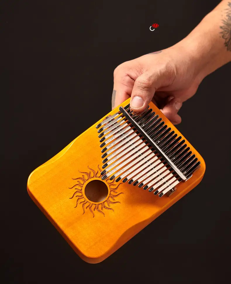 Hluru Kalimba 17 21 Key Kalimba Finger Piano Solid Maple Wood Kalimba Thumb Piano Keyboard Musical Instrument Mbira for Beginner