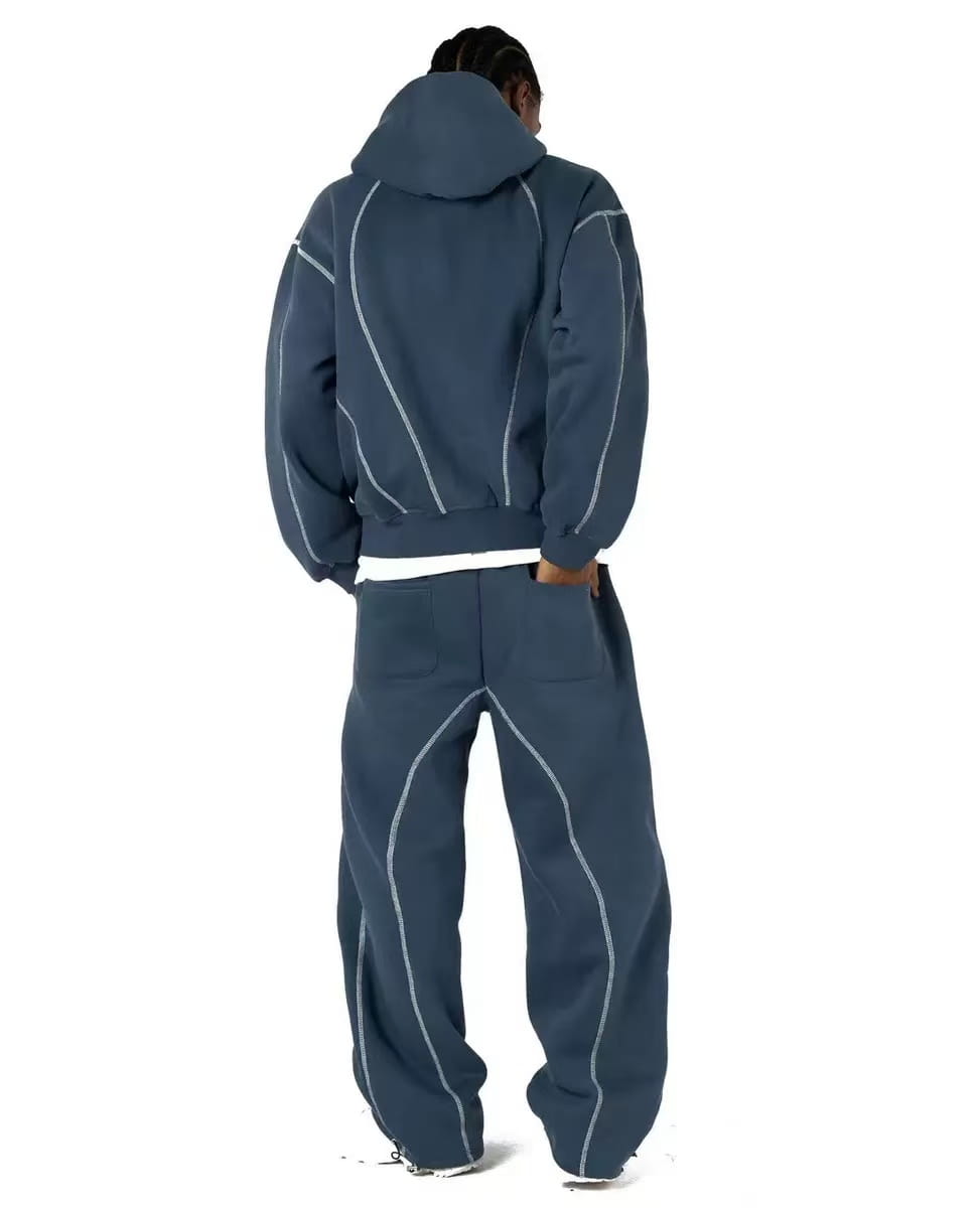Street Retro Men’s Casual Sportswear with Trendy Silhouettes Unique Hip-Hop Style Patterned Oversized Sweatshirts Casual Hoodies