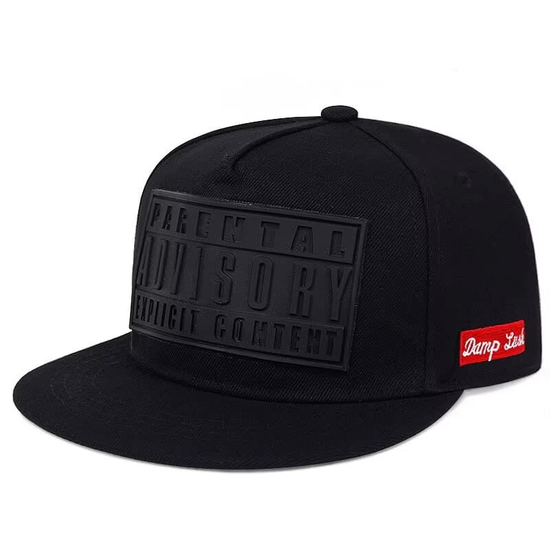 European and American cross-border hot three-dimensional letter printing baseball hat men and women flat brim hip-hop hat street
