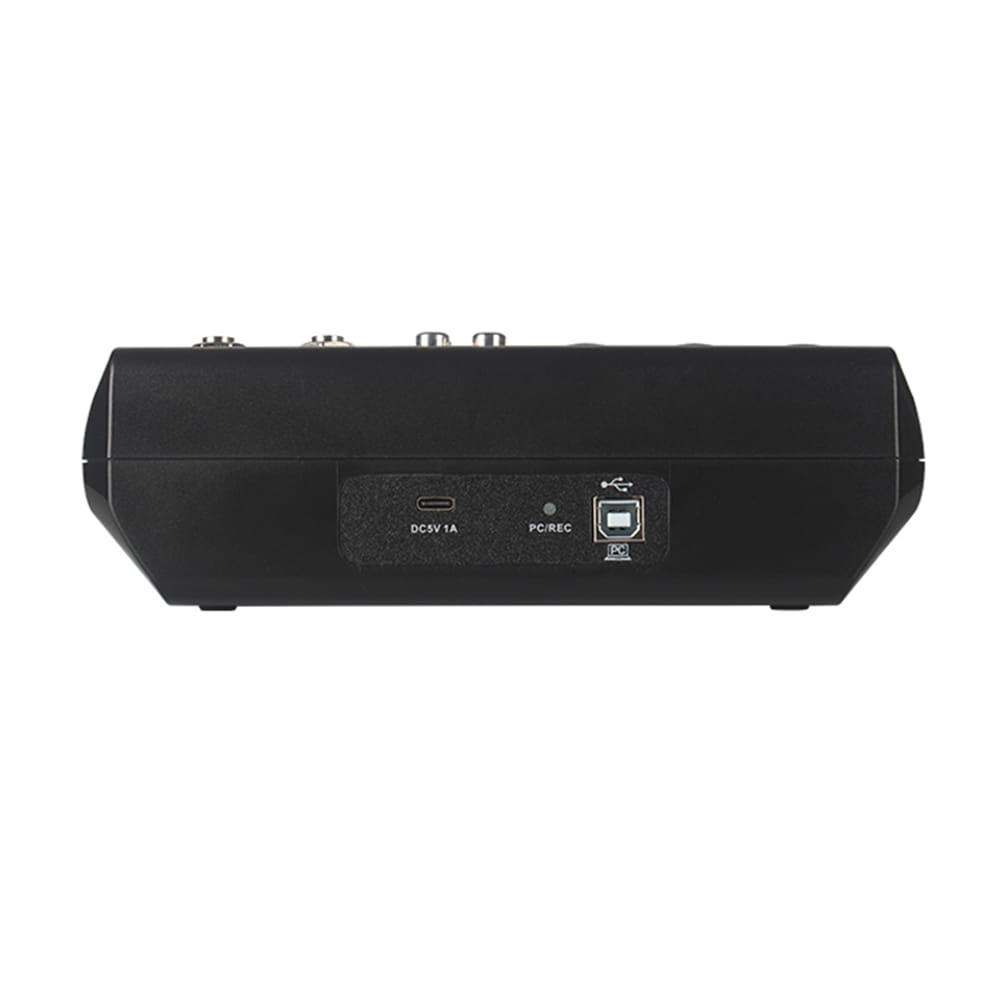 HD A4 A5 Sound Card Mixing Console Mixer Professional Audio 4 5 Channel Sound Mixer For Live Streaming DJ Audio Equipment