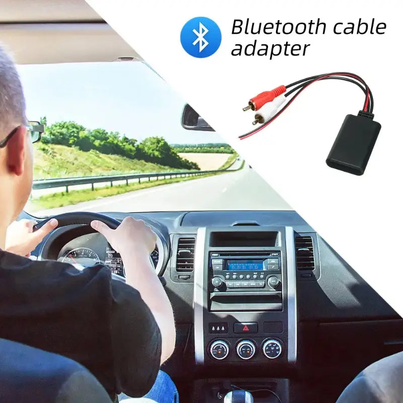 Car Universal Wireless Bluetooth Module Music Adapter Rca Aux Audio Cable Car Universal Wireless Bluetooth Module Music
