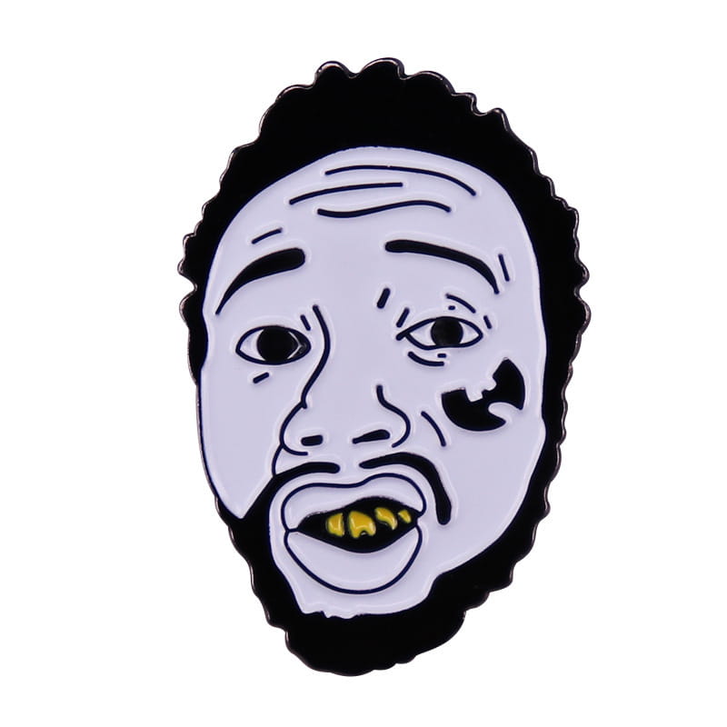 Hip-Hop Enamel Lapel Pin Rapping Music Collect Badge Jewelry Adorn Backpack Hat Collar Brooches