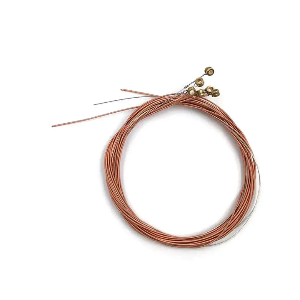 6pcs/set Universal Acoustic Guitar String Brass Hexagonal Steel Core Strings For Musical Instruments Guitars Strings Guitar Part