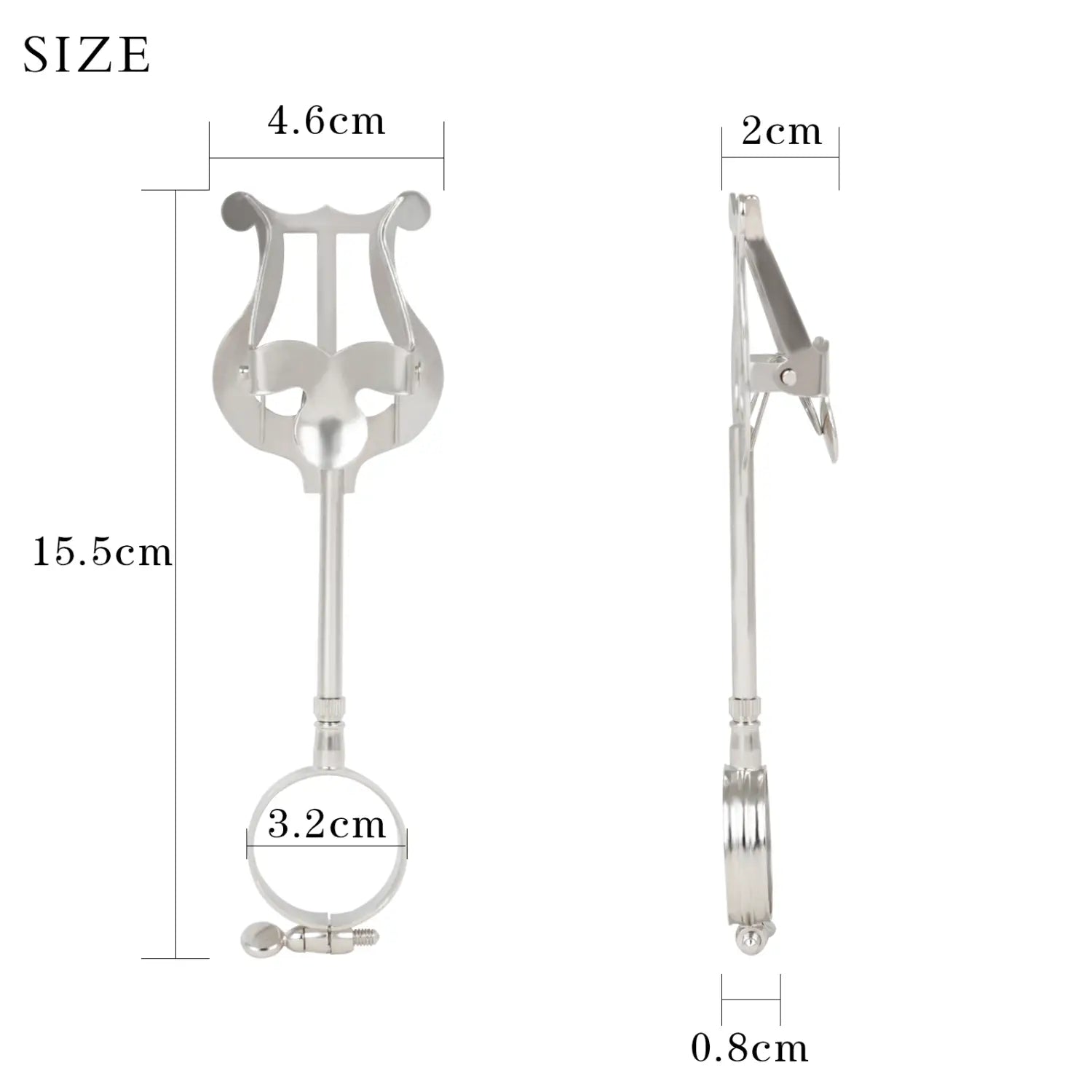 IRIN Music Stand Flute Trumpet Clarinet Winds Saxophone Baritone Portable Marching Sheet Music Stands Beginner Practice Parts