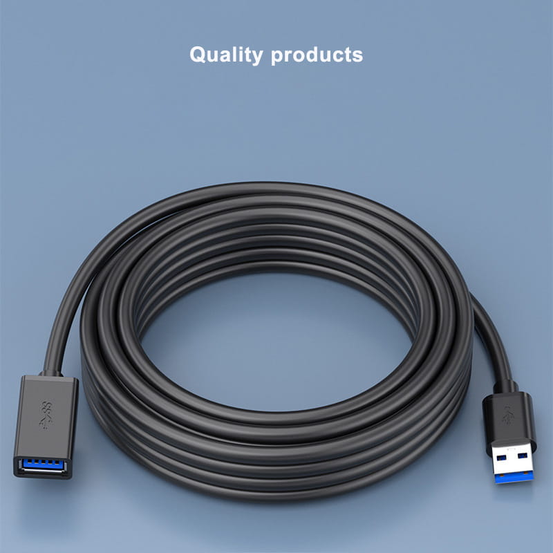 0.5/1/2/3/5 M USB Extension Cable 3.0 Data Cord For Laptop TV SSD USB 3 Male to Female Computer Camera Printer Connector