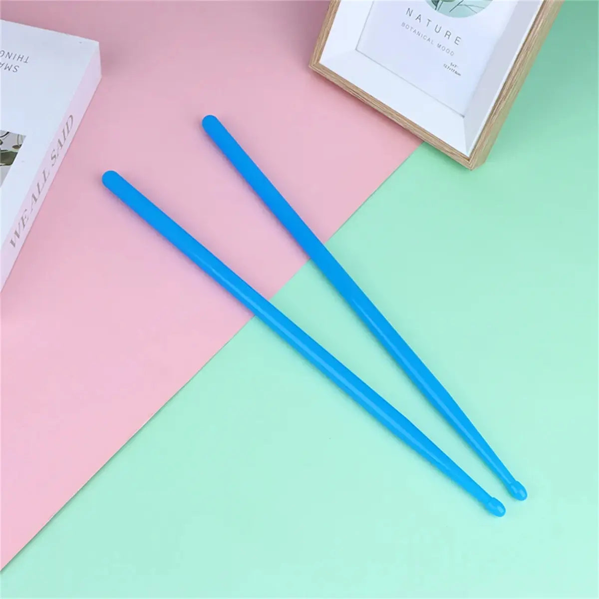 Miwayer Luminous Drum Stick Light Up Drum Sticks1Pair in The Dark Musical Instruments Stage Performance Fluorescent Drumsticks