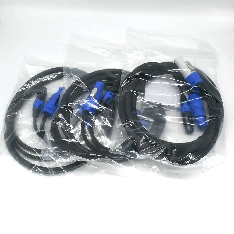 Outdoor 3 Pin DMX Truecon Combo Cable 1m 1.5m 2m 3m 5m 10m IP65 XLR True1 Combi Audio Lighting Wire for DJ Speaker Moving Head