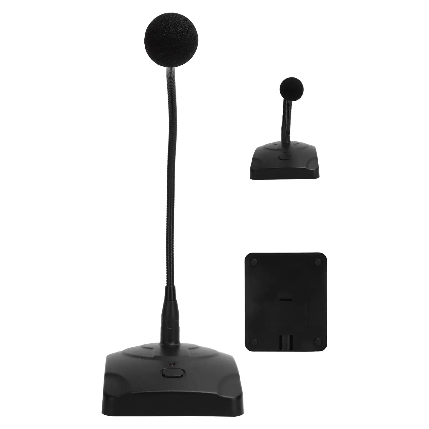 Capacitive Microphone Gooseneck Microphone Wired Conference Microphone with 5m XLR Cable Gooseneck Type Microphone for Computer