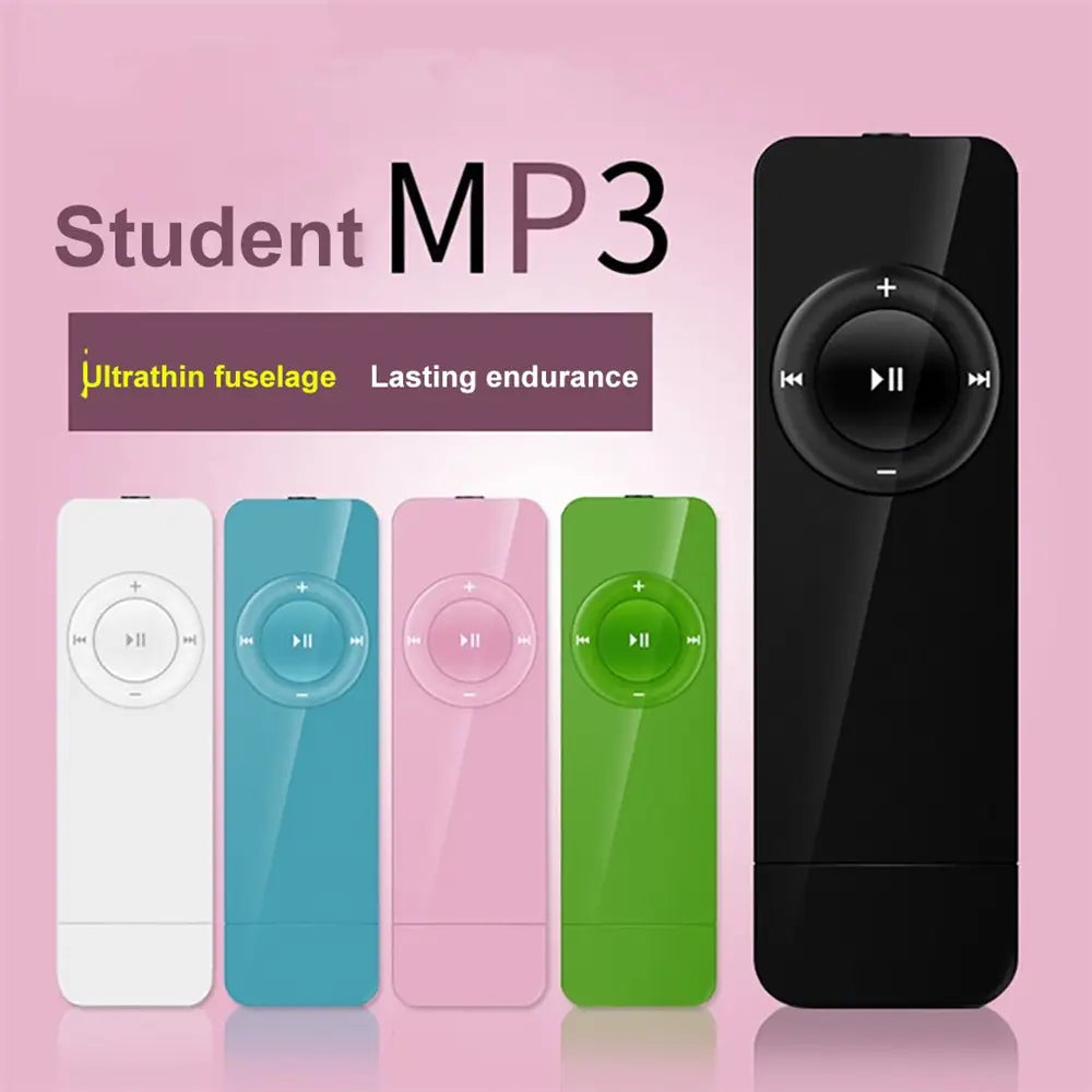 2025 Mini MP3 Player USB in-line Card U Disk MP3 Player USB 2.0 Lossless Sound Music Media Player Support Micro TF Card(No Card)