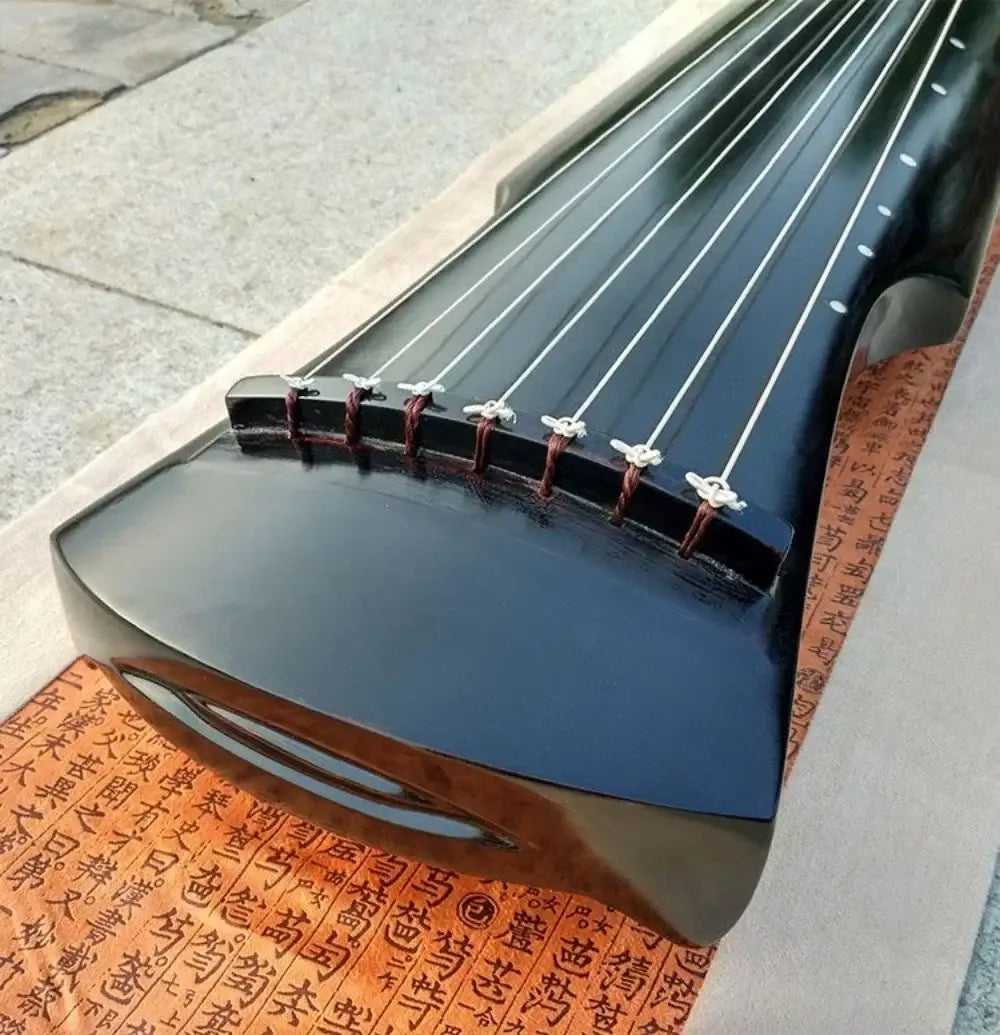 7 Strings Guqin Zither Handmade Guzheng Beginner Stringed Instruments with Accessories Chinese Traditional Musical Instruments