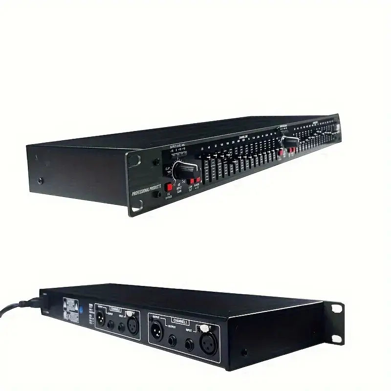 EQ215 Professional Sound Equalizer: Boost Your Audio with US Plug and Precision Tuning - Ideal for Studios and Live Performances