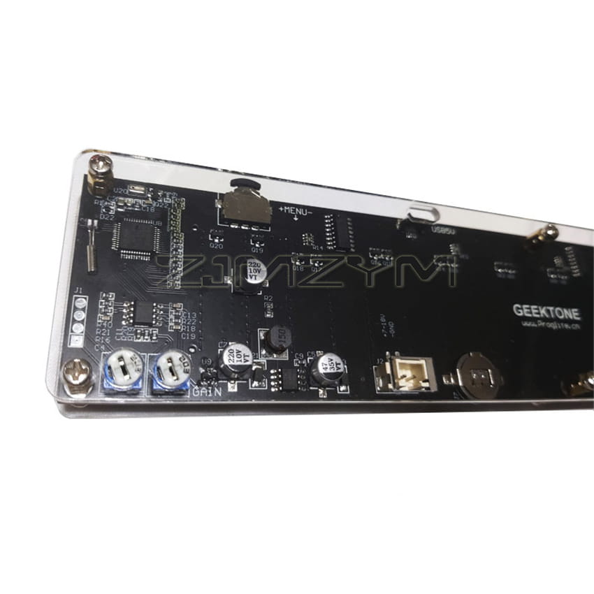 Music Spectrum Dynamic Level Indicator Multi Mode DSP Equalizer EQ Voice Control DC7-24V