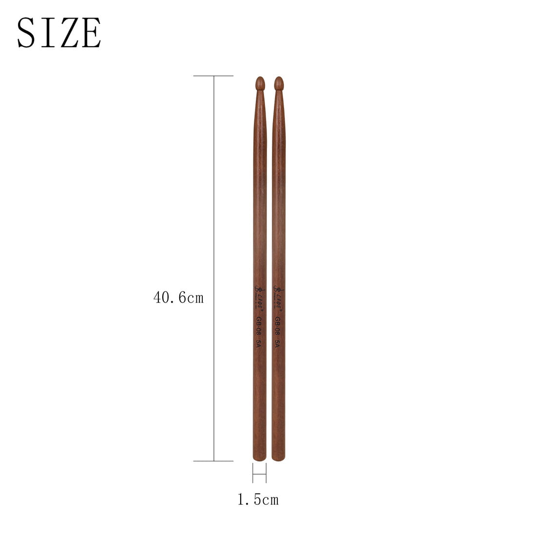 5A Drumstick Maple Drum Sticks DS-09 Multicolor Drum Mallets Professional Percussion Musical Instrument Parts Drums Accessories