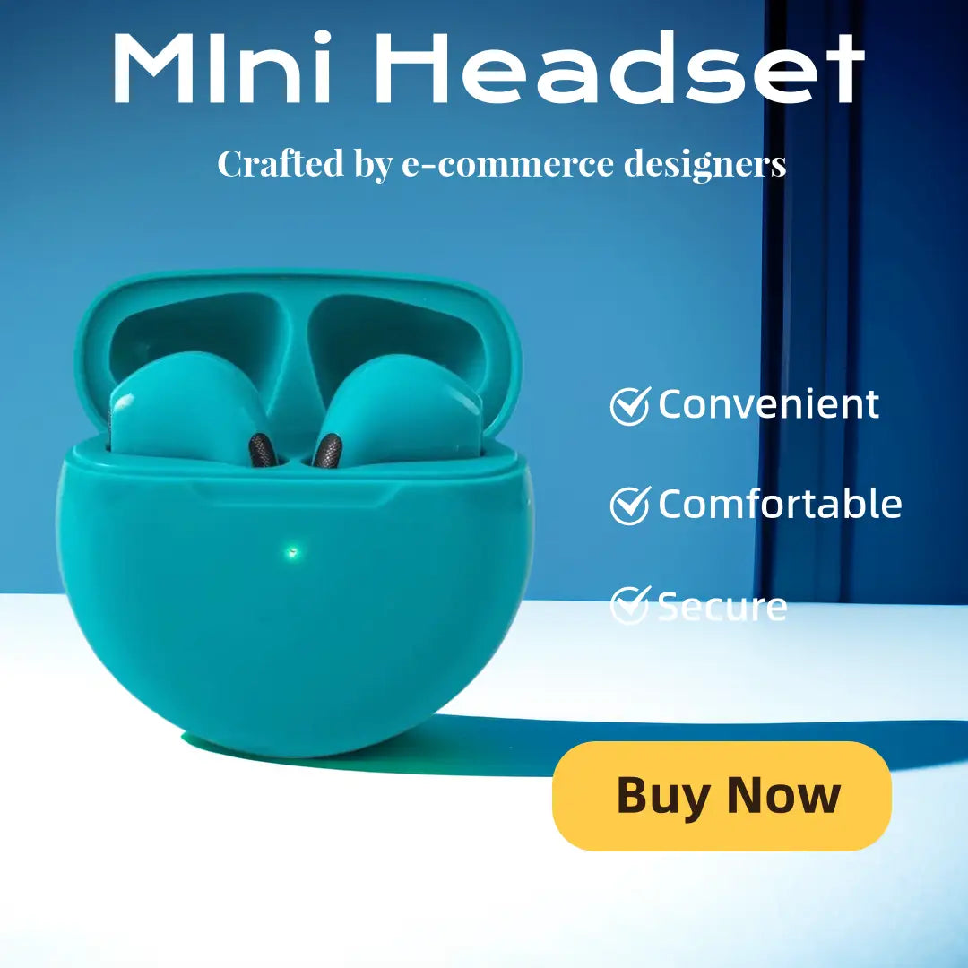 Fashion Wireless Headset - Stylish Bluetooth Headphones for Music And Calls Hifi Sound Earphones Headset Game