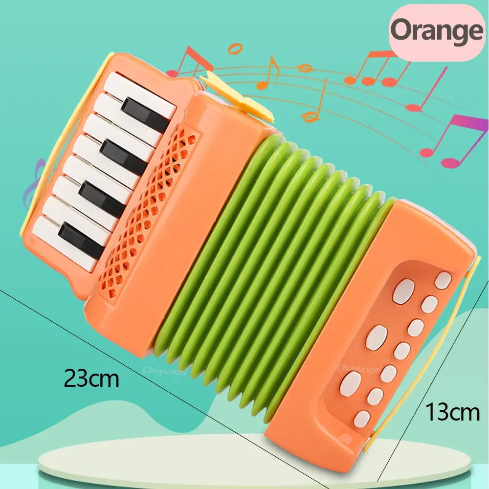Accordion Toy for Toddlers Musical Instrument Educational Toys Children’s Music Interest Development Gifts for Kids Boys Girls