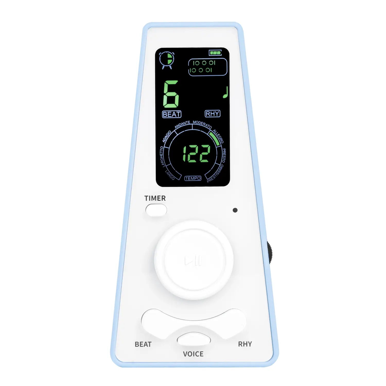Digital Metronome for Musicians Piano Violin Guitar Instrument Volume Beat Speed Tower Type Guitar Metronome Bell Ring Rhythm