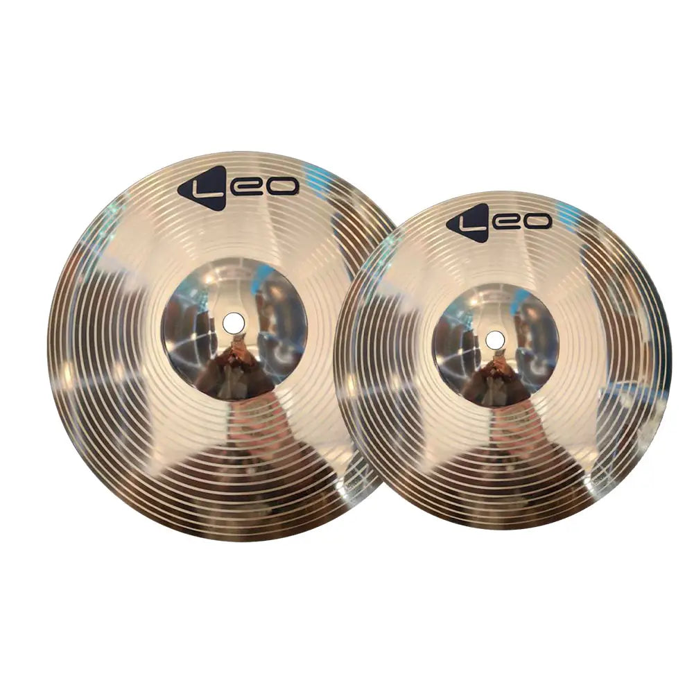 8 10 Inch Drum Brass Cymbals Percussion Splash Crash Hi-Hat For Jazz Drum Crash Cymbal Musical Instrument Parts Drum Cymbal