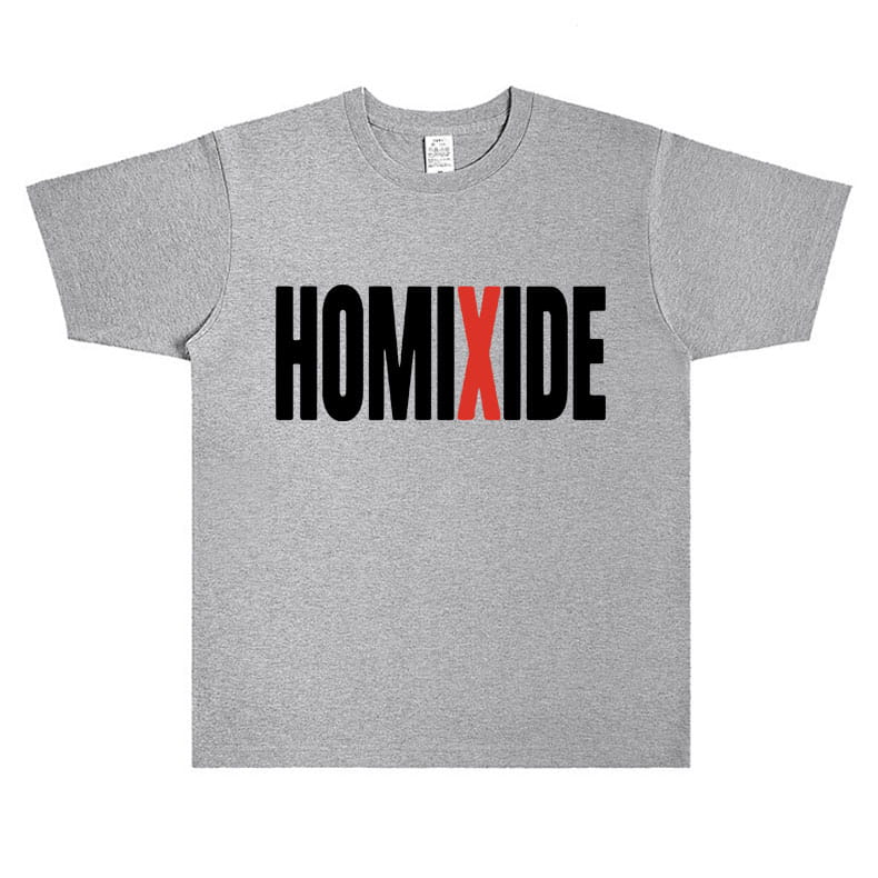 Rapper Homixide Gang Graphic T-shirt Playboi Carti Opium Merch Tshirt Men Women Hip Hop Oversized T Shirts Male Cotton Tops Tees