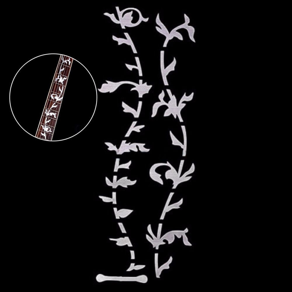 Instrument Decorations Electric Guitar Parts Ultra Thin Stickers Cross Inlay Decals Fretboard Sticker Guitarra Accessories