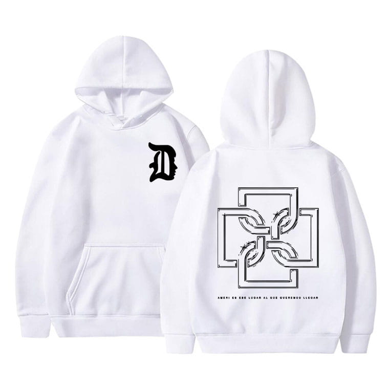 Rapper Duki Merch Hoodie Unisex Casual Fleece Cotton Pullover Male Trend Hoodies Men Women Fashion Hip Hop Oversized Streetwear