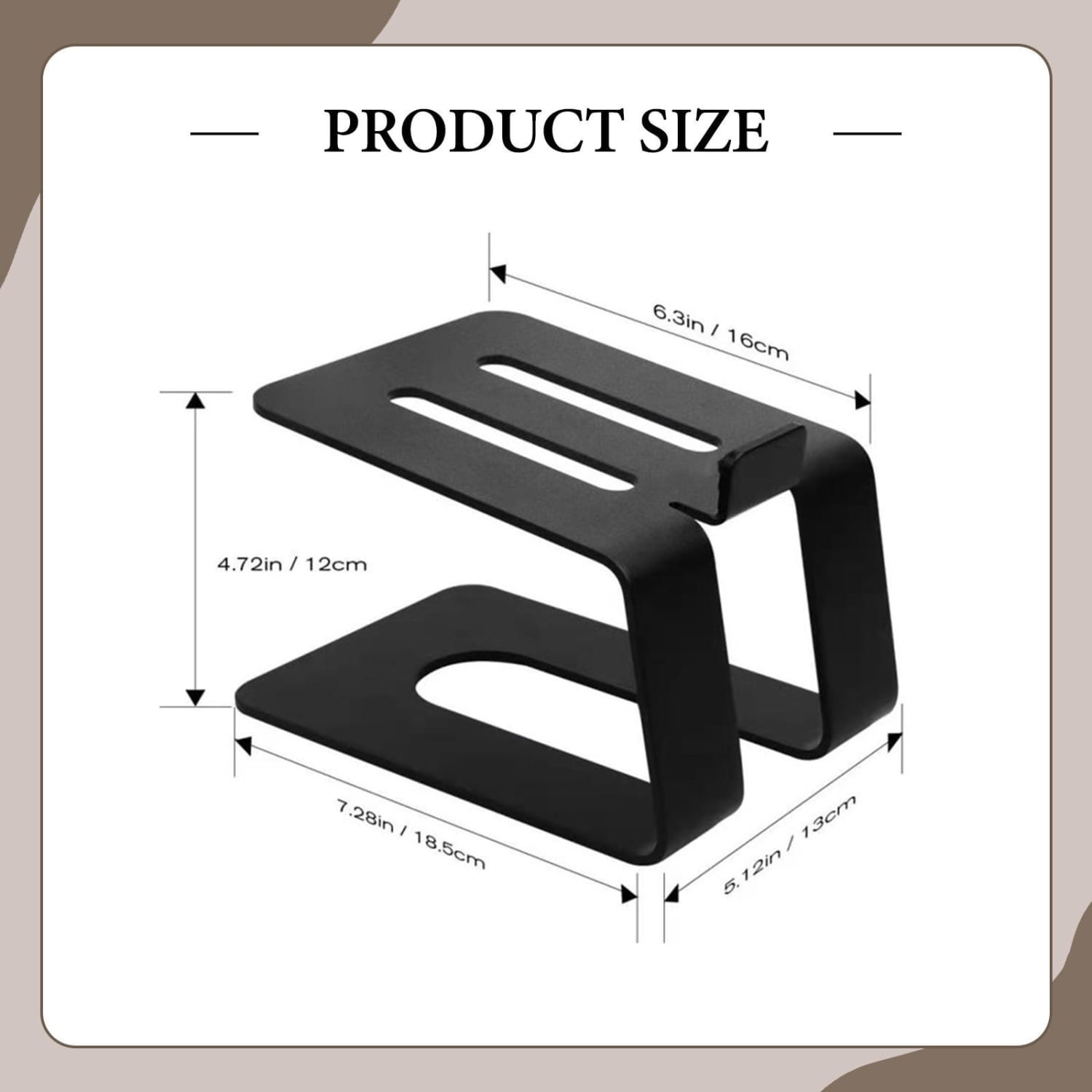 2x Desktop Speaker Stand Studio Stands for Better Audio Experience