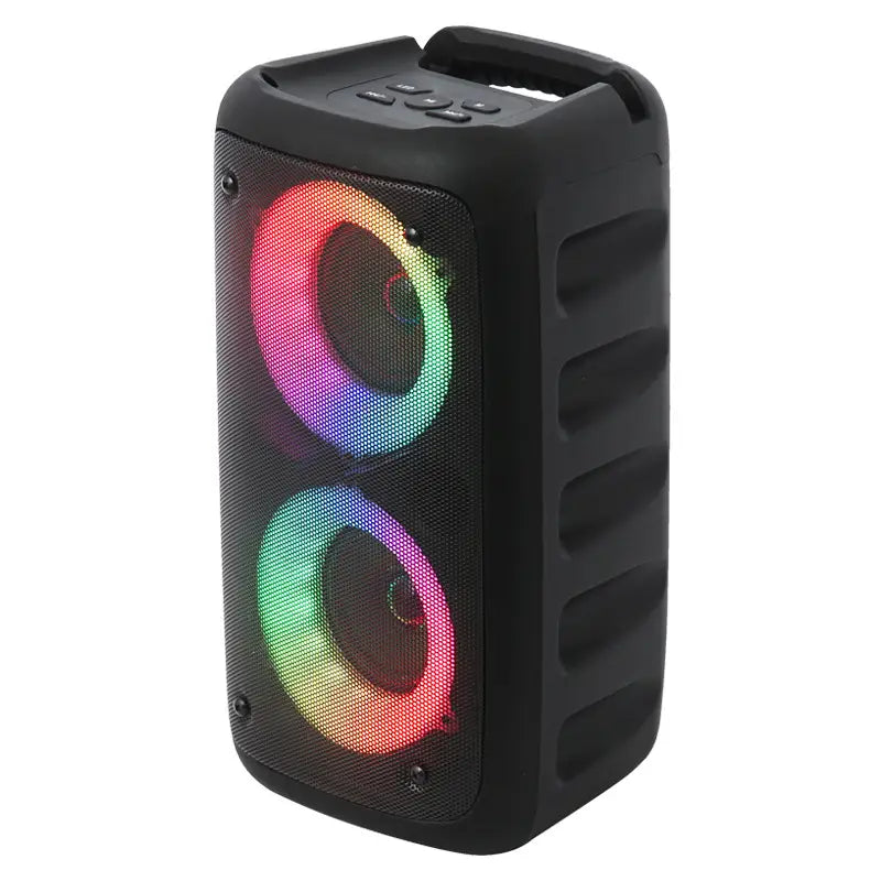 Karaoke Radio FM Portable Bluetooth Speaker Wireless With Microphone Lamp Subwoofer LED TWS Machine Sound Box Music Caixa De Som