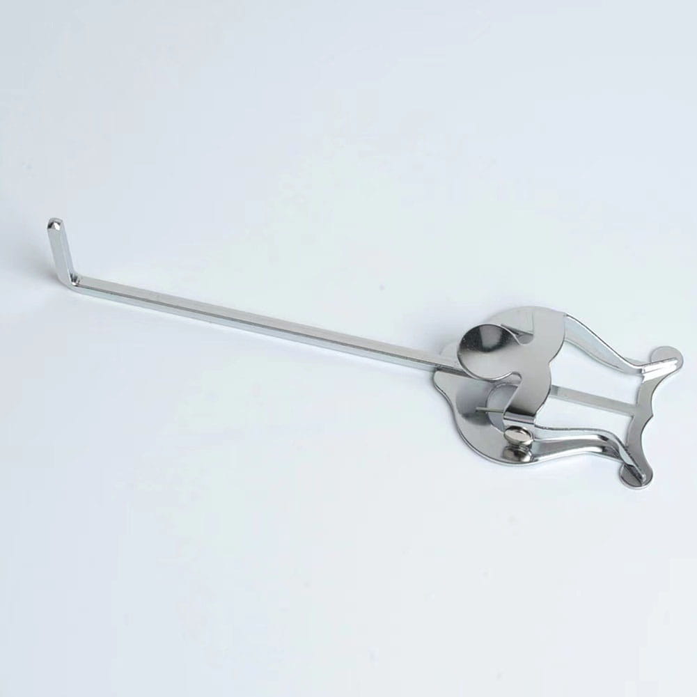 Portable Metal Trumpet Marching Lyre Clamp On Stand Lightweight Clamp-on Lyre Clamp Sheet Music Clip Stand Instrument Holder