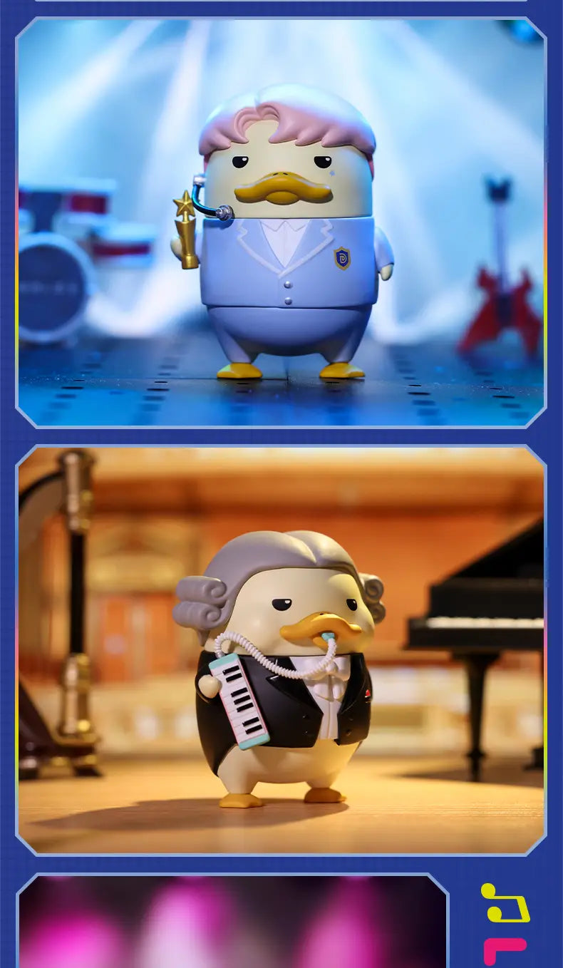 POP MART Duckoo Music Festival Series Blind Box Guess Bag Mystery Box Toys Doll Cute Anime Figure Desktop Ornaments Collection