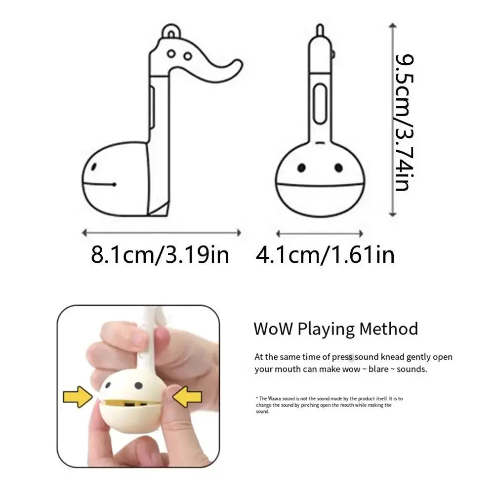 Otamatone Mini Electronic Music Creative Sound-producing Musical Toys Soothing Relaxing Musical Instruments Cute Musical Notes