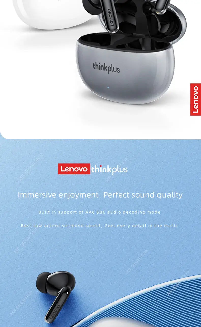 Lenovo XT88 Wireless Bluetooth Earbuds Hifi Music Earphone With Microphone Headphone Sport Waterproof Headset 2022 New